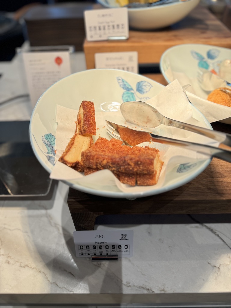 長崎マリオット 朝食 長崎名物 ハトシ