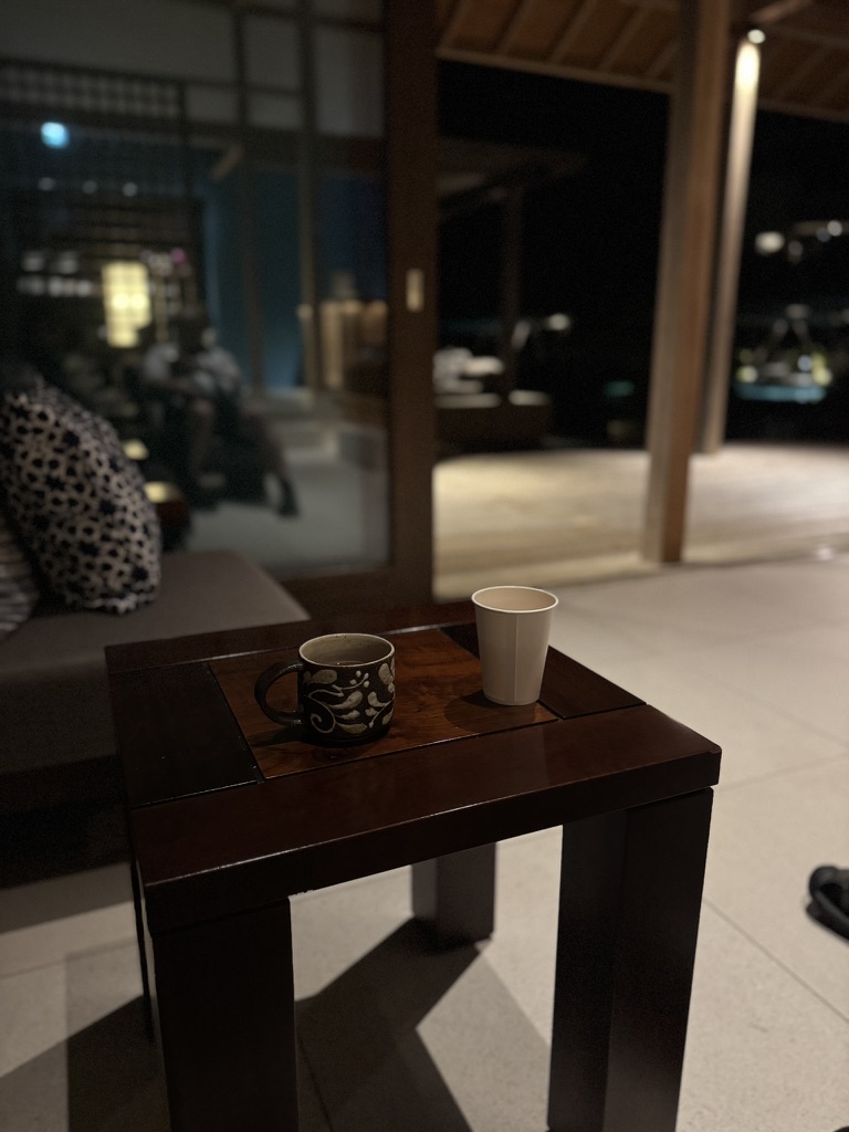 星のや沖縄 ラウンジのフリーコーヒー