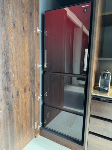 星のや沖縄 客室の冷蔵庫とミニバー