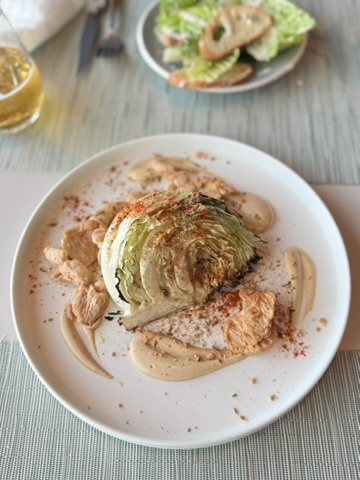 オールーグリル キャベツのロースト タニヒソース