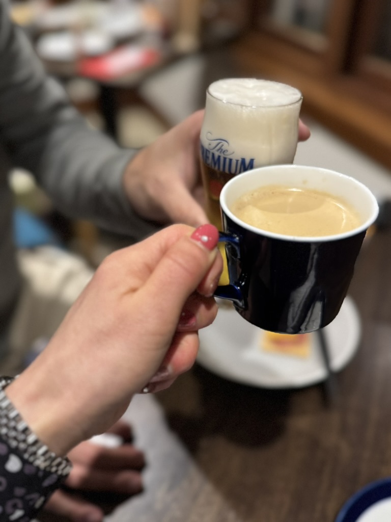 40代夫婦 軽井沢マリオットのラウンジで乾杯(リアルな体験)