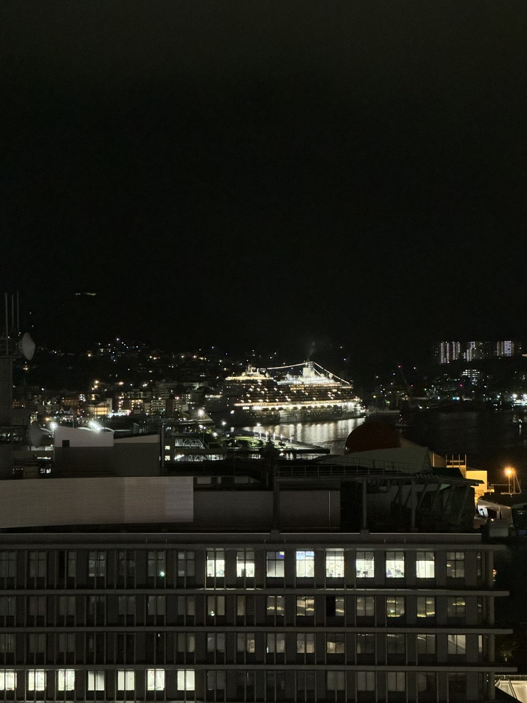 長崎マリオット 部屋からの夜景 記念日旅行
