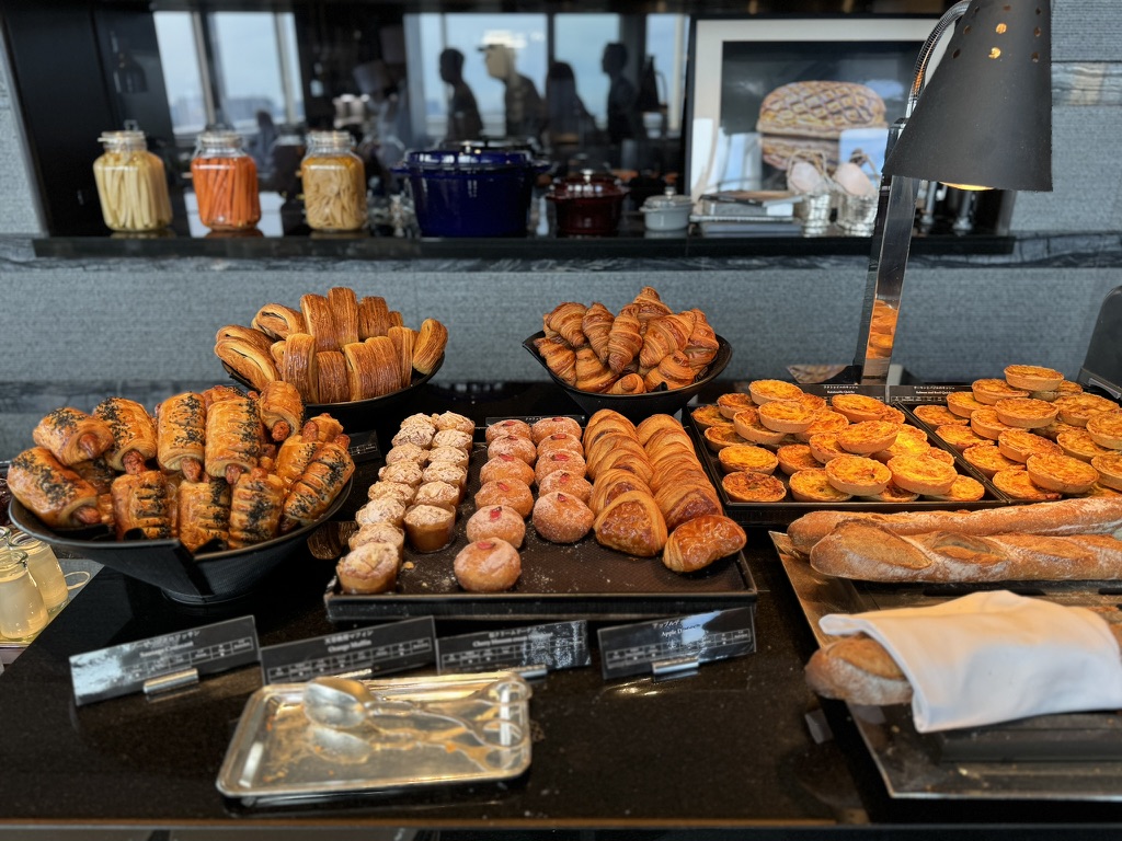 リッツカールトン東京 朝食 ベーカリーステーションの全景