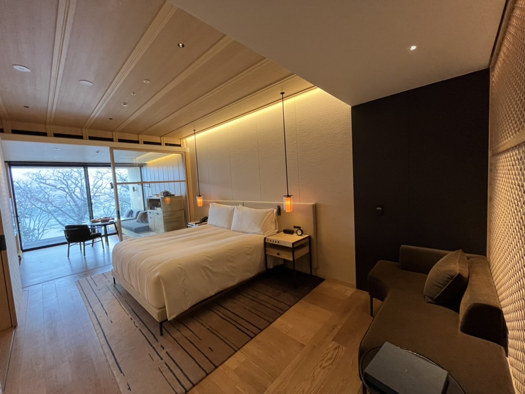 リッツカールトン日光 客室 中禅寺湖ビューの全景