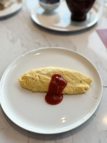 長崎マリオット 朝食 できたてオムレツ