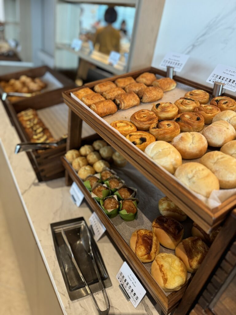 長崎マリオット 朝食 デニッシュ パン ビュッフェ