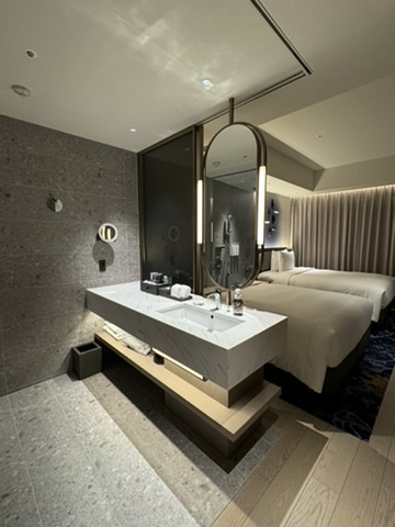 長崎マリオット プラチナ特典 アップグレードされた客室